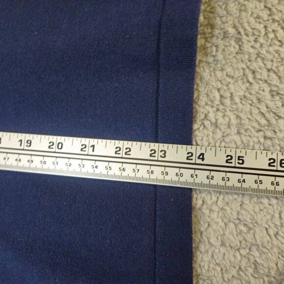 Vince Camuto Womens Classic Navy Puff Sleeve Sweater With Keyhole Back Size L Co - Picture 11 of 12